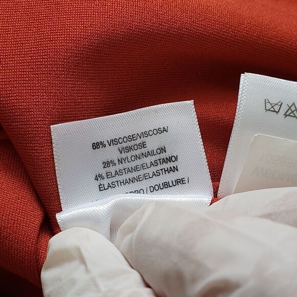 Anne Klein Keyhole Front Detail Sheath Dress Sz 6 - Picture 10 of 11